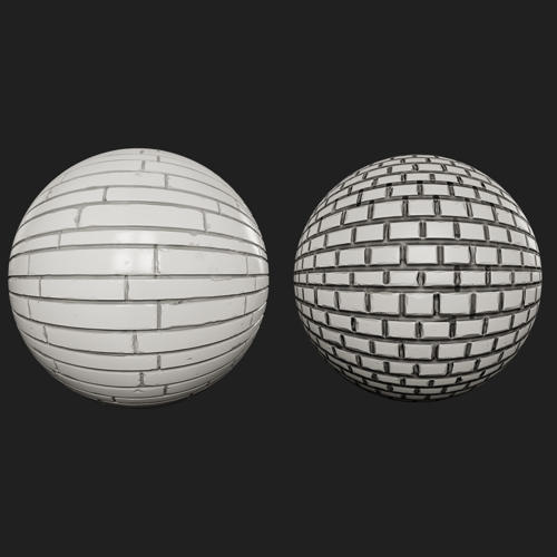 Two Brick Wall Materials preview image